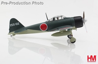 Hobby Master HA8814, Japan A6M2b Zero Fighter flown by Tetsunzo Iwamoto, 1:48
