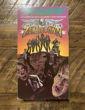 Chopper Chicks in Zombietown VHS (1992) Turner / New Line Troma Horror Cult OOP