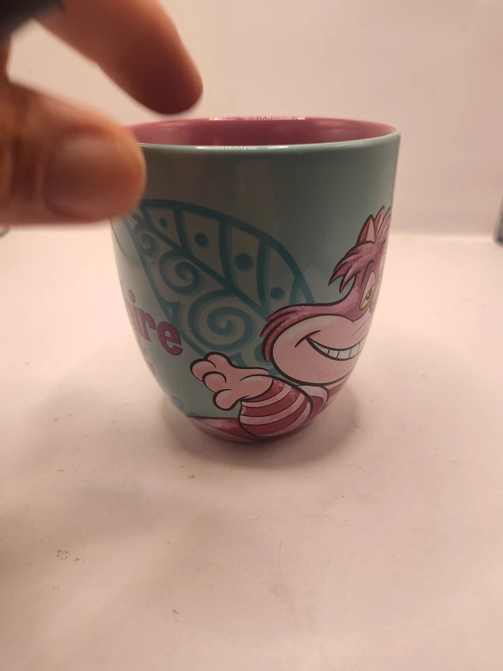 Disney Store подлинный 12 унций Чеширский кот портрет кофе чай чашка кружка новом состоянии. - Изображение 2 из 4