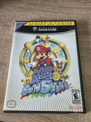Super Mario Sunshine: Player's Choice (Nintendo GameCube, 2002) NO MANUAL