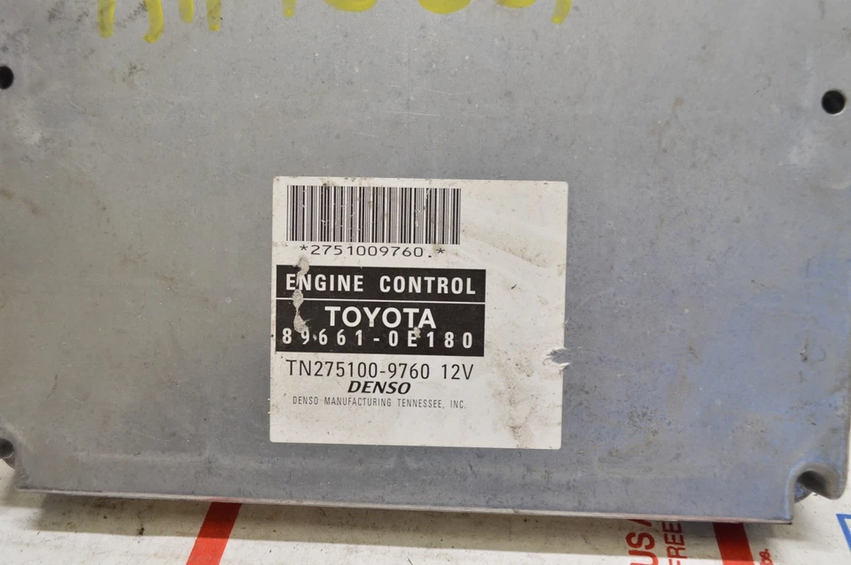 2007 2008 Lexus RX350 89661-0E180 Engine Control Module Unit Ecm H73 036 - Image 3 of 4