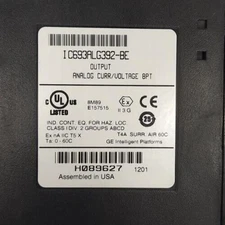 GE FANUC IC693ALG392-BE OUTPUT ANALOG CURR/VOLTAGE 8PT