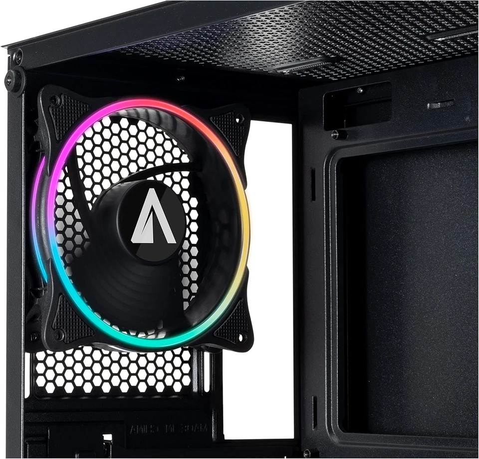 Case Gaming Danube Kolpa - ATX Micro-ATX ITX - Vetro Temperato + Ventole ARGB - Immagine 4 di 4