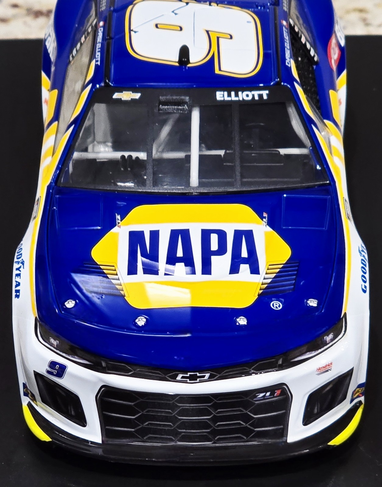 2022 #9 Chase Elliott NAPA Auto Brakleen Chevrolet Camaro ZL1 1:24 Diecast ARC