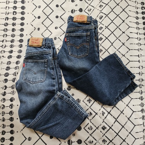 Levis 549 Relaxed Straight Leg Denim Jean Bundle, Size 5 Regular