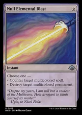MTG FOIL Null Elemental Blast English [MH3]