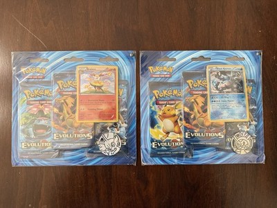 Pokémon TCG XY Evolutions Three-Booster Blister Card Game for sale