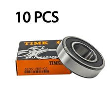10PACK TIMKEN 6205-2RSC3 6205-2RS 25X52X15MM Double Rubber Seal Bearings 6205RS