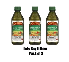 (Pack of 3) Pompeian Smooth Extra Virgin Olive Oil - 16 fl oz