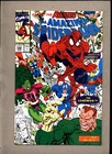 AMAZING SPIDER-MAN #348_JUNE 1991_VERY FINE+_SANDMAN LEADS THE AVENGERS!