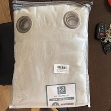 Blackout Curtain Panels Ivory H. Versailtex Room Blackouts 100" W x 108" L