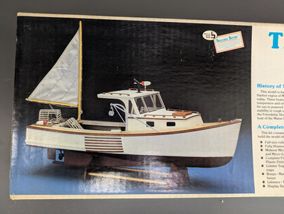 Holzbausatz ''The Maine Lobster Boat'' 1:16 Midwest Products RC tauglich