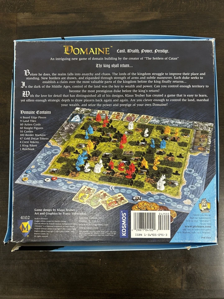 Mayfair Games - Domaine Board Game (2003) - COMPLETE! - Image 2 of 4