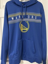 Golden State Warriors Hoodie Men XL Blue Pullover NBA Ultra Game Basketball