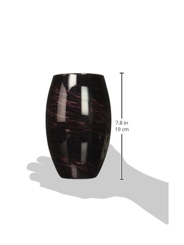 Chianti — подвесной стеклянный абажур — фиолетовая закрученная стеклянная отделка - Изображение 2 из 2