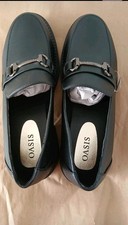 ASOS DESIGN Masterpiece chunky loafers in black size 7 