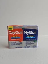 Vicks DayQuil & NyQuil Max Strength Severe Combo 12 Count Exp 03/2026