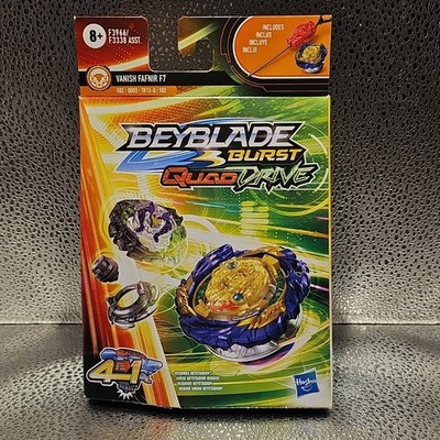 Hasbro Beyblade Burst QuadDrive Vanish Fafnir F7 Spinning Top Toy F3966