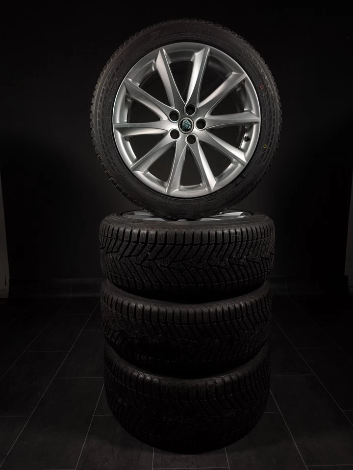 4 Winterräder 245/45-275/40R19 Jaguar XJ 19" Alufelgen - Bild 2 von 4
