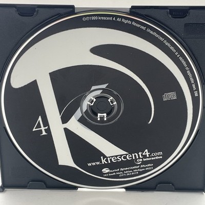 Krescent4 Self Titled Demo CD 1999 Obscure Alternative Metal/Grunge/Alt-Rock