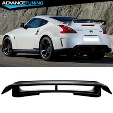 Fits 09-21 Nissan 370Z Z34 Fairlady Z Nismo Trunk Spoiler Wing - Unpainted ABS