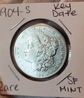 * 1904 S * STUNNING KEY DATE SAN FRANCISCO MINT MORGAN SILVER DOLLAR LOT #A44