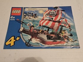 Lego 7075 Pirates Capt Redbeard's Pirate Ship Retired. Has Manual. No Box.