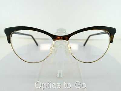 ANDY WOLF 5081 C: B (HAVANA / YG)  53-17-140 Eyeglass Frames