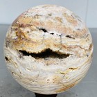 Natural thousand-layer agate crystal ball healing 2280G (5.02LB) — photo 1
