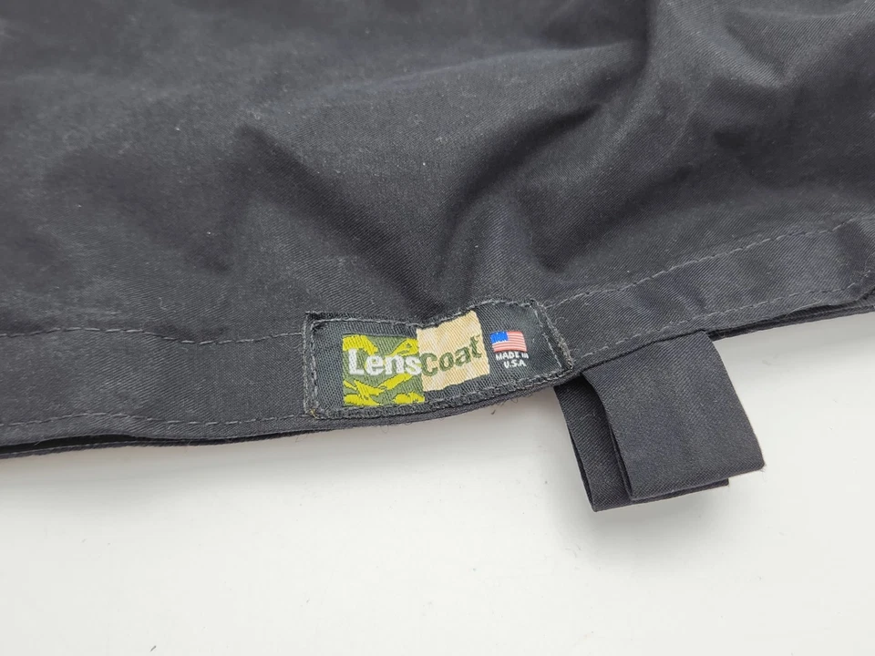 LensCoat RainCoat manga pequeña negro, pequeño para cuerpo de cámara/lente combo hasta 10" Foto 2 de 4