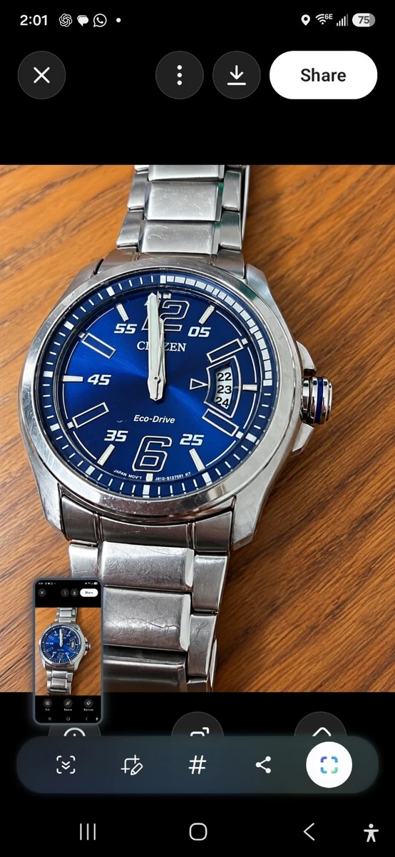 Citizen Eco-Drive Titanium Band Wristwatches for sale - eBay