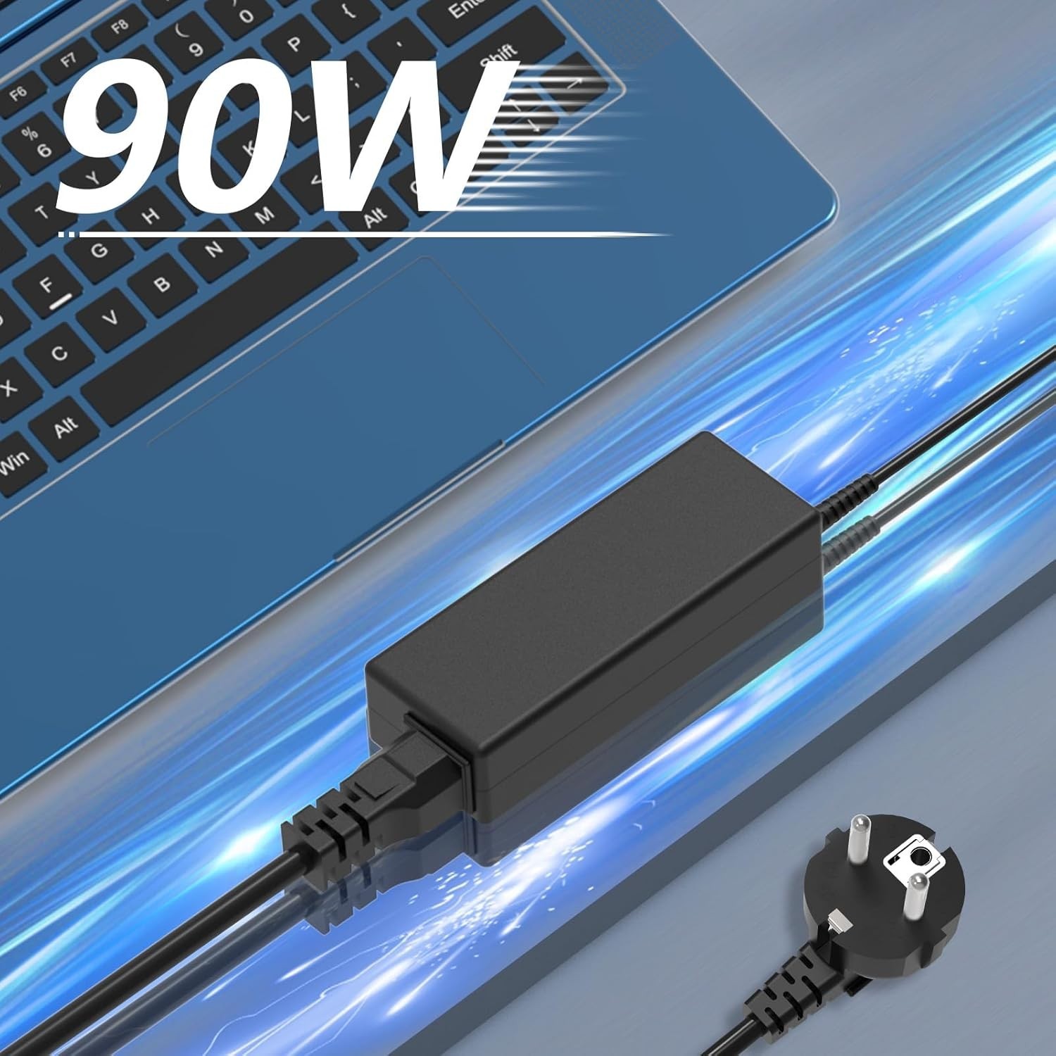 Chargeur ordinateur Acer 90W pour télétravail efficace et session studio