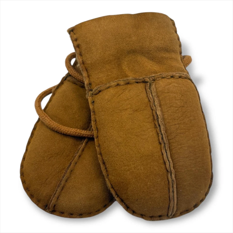 Baby Puddy Fäustlinge - braun / 0-6 Monate