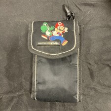 Nintendo DS Switch N Carry Carrying Case Mario Yoshi Used FREE SHIPPING