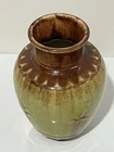 Rookwood Vintage Art Deco Pottery Brown Yellow Mottled  Vase 6455