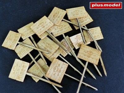 Plus Model 4019 - 1:48 Zubehör Boards ''Achtung minen''
