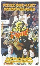 2002-03 Pee Dee Pride ECHL Hockey Schedule !!! McDonald's