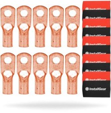 InstallGear 1/0 Gauge AWG Tinned Pure Copper ...