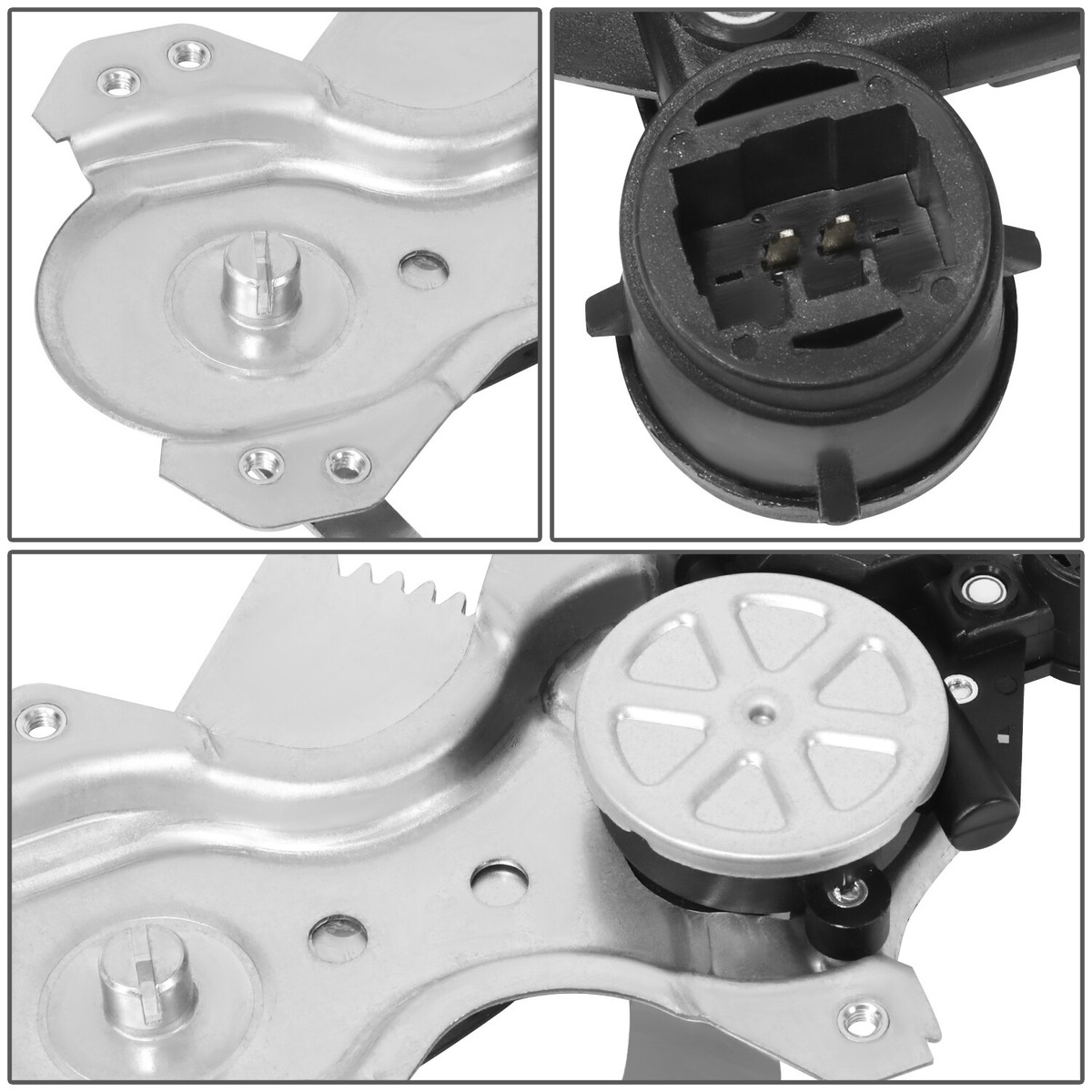 Rear Right Power Window Regulator & Motor Assembly For 2003-2008 Toyota Corolla - Direct Fit Replacement 2 thumbnail image