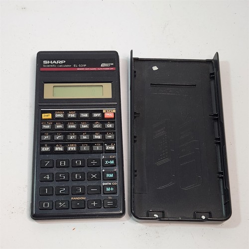 Sharp Scientific Calculator EL-531GP 10 Digit 99 Memory Safe Guard - Picture 4 of 10