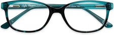 Sofia Vergara x Foster Grant Women's Alicia Teal Reading Glasses W/ Soft Case