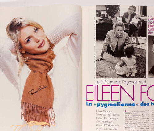 EMMA BALFOUR Harland Miller CHIARA MASTROIANNI Elle October 1996 Galliano DIOR - Picture 8 of 18