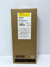Genuine Epson Yellow Ink Cartridge T5964 Date: September 2021