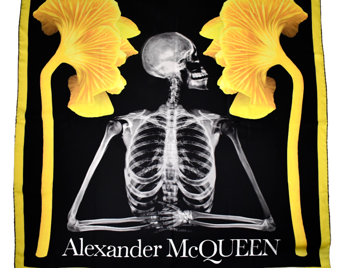 Alexander McQueen マフラー skull 腰巻き 00s Y2k NWT Alexander McQueen Red Silk Box Skull Printed Scarf | eBay