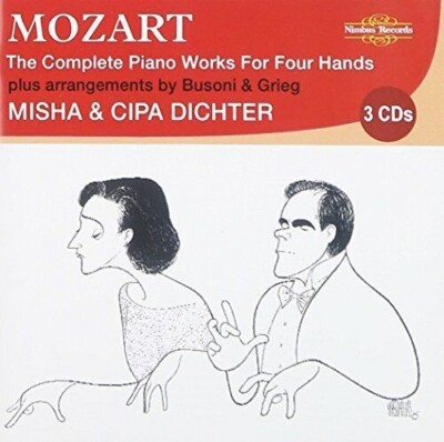 ·  NEU/OVP   3CD   MOZART   Complete Piano Works 4 Hands   Cipa & Misha Dichter