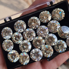 Lab-Grown 6.10Ct CVD Diamond 12.00mm Round D, Clarity FL,Certified Loose Diamond