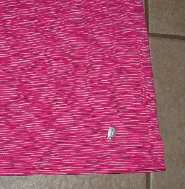 Camisa Polo Atlética Prince Rosa Tinte Espacial Talla Mediana Elástica Ropa Informal Foto 3 de 3