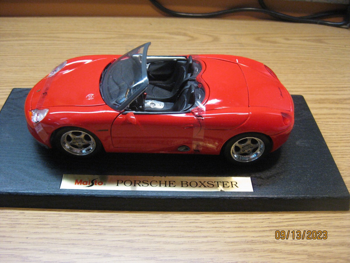 1/18 PORSCHE BOXSTER IN RED BY MAISTO, # 31814 | eBay