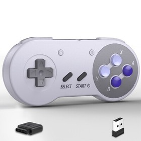 2.4G Switch Online SNES Controller for Super NES PC Switch 1 Switch 2 SNES SFC