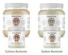Bentonite Clay Powder Jar Food Grade Facial Mask Aztec Indian Healing Clay